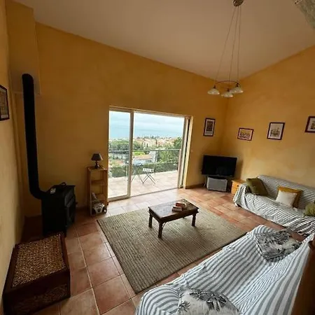 T4 En Duplex, Vue Et Piscine アパート *