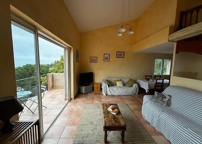 T4 En Duplex, Vue Et Piscine * 바뉼쉬르메르